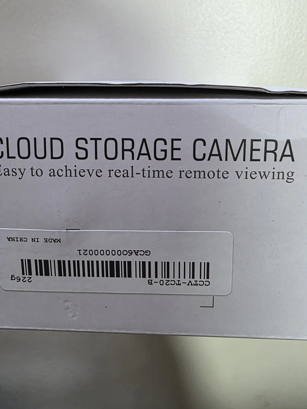 Cloud Storage Intelligent Camera - White Security Camera - Picture 3 of 5